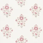 Schumacher 173763 Beatrice Bouquet Pink fabric swatch