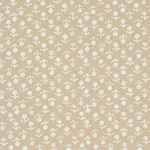 Schumacher 179352 Beatriz Handprint Natural fabric swatch