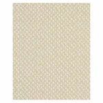 Schumacher 179352 Beatriz Handprint Natural fabric swatch