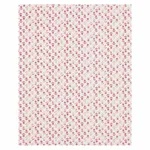 Schumacher 179350 Beatriz Handprint Pink fabric swatch