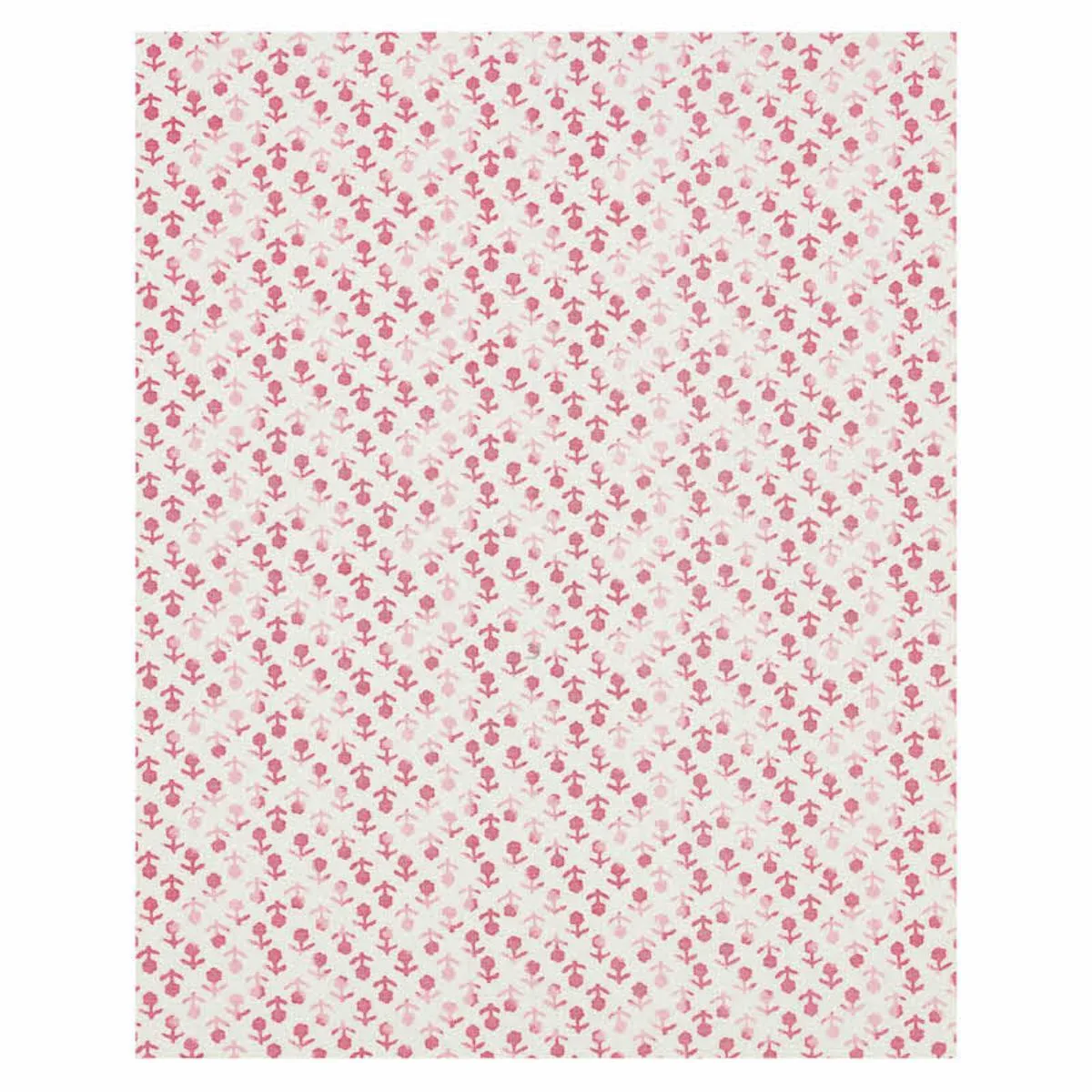 Schumacher 179350 Beatriz Handprint Pink fabric swatch
