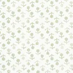 Schumacher 179354 Beatriz Handprint Sage fabric swatch