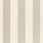 Schumacher 66040 Beaufort Awning Stripe Platinum fabric swatch