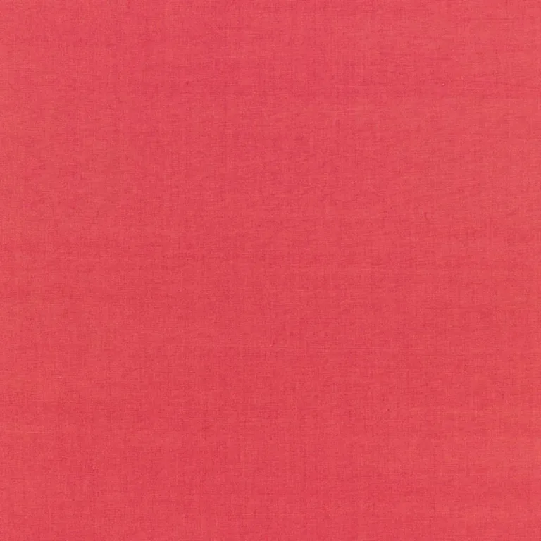 Schumacher 68781 Beckford Cotton Plain Azalea fabric swatch