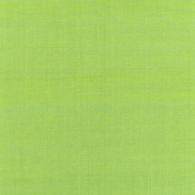 Schumacher 68782 Beckford Cotton Plain Kiwi fabric swatch