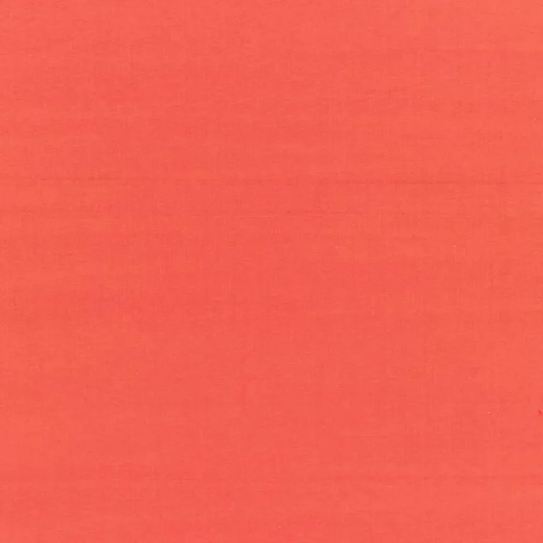 Schumacher 68789 Beckford Cotton Plain Poppy fabric swatch
