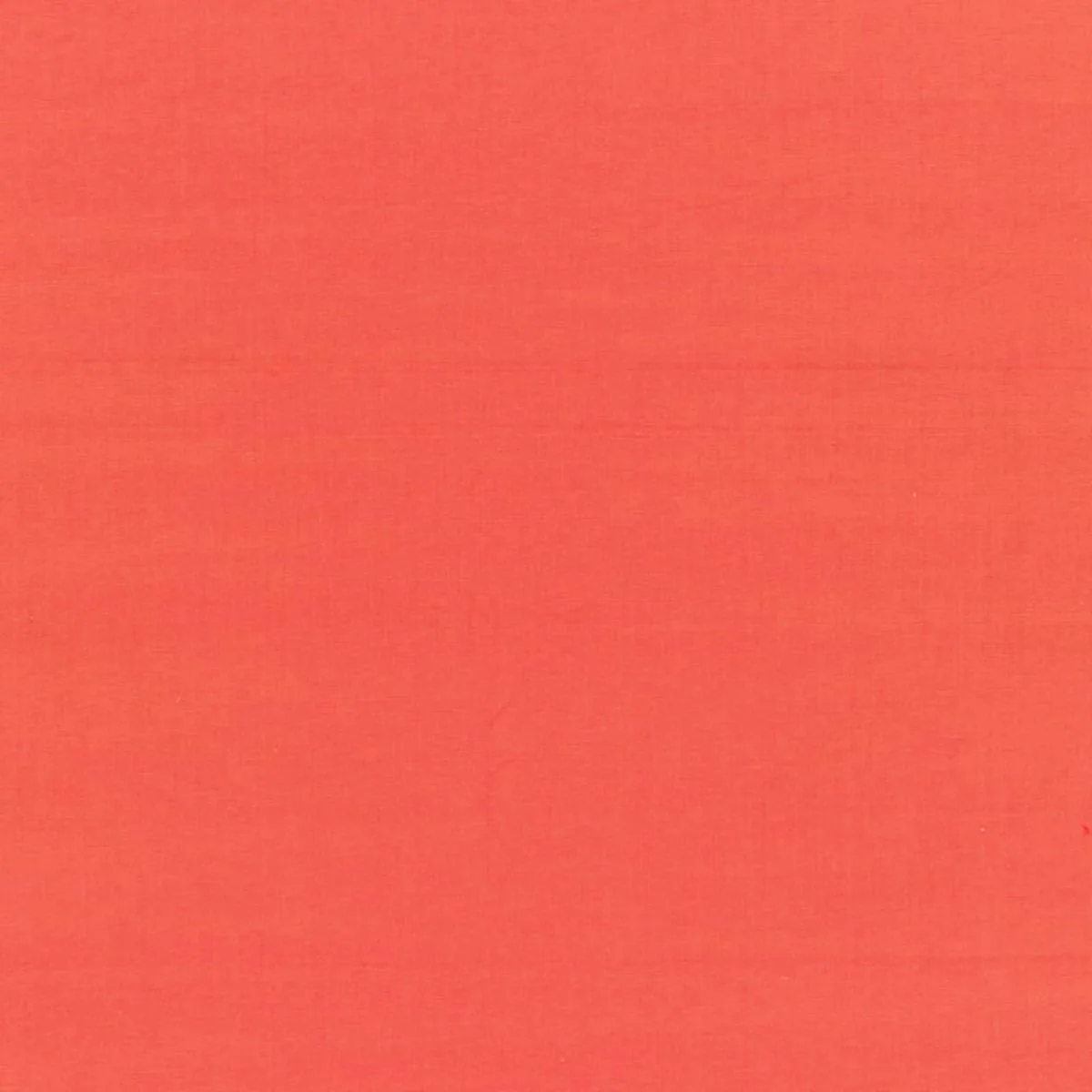 Schumacher 68789 Beckford Cotton Plain Poppy fabric swatch