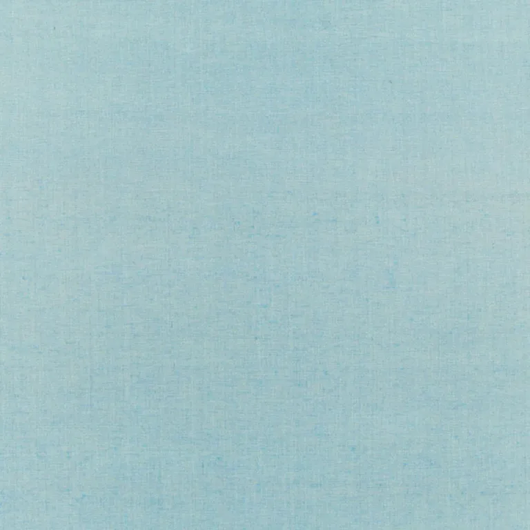 Schumacher 68783 Beckford Cotton Plain Sky fabric swatch