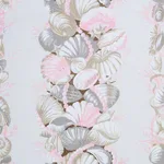 Schumacher 178781 Bedolina Chintz Pink & Natural fabric swatch