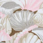 Schumacher 178781 Bedolina Chintz Pink & Natural fabric swatch