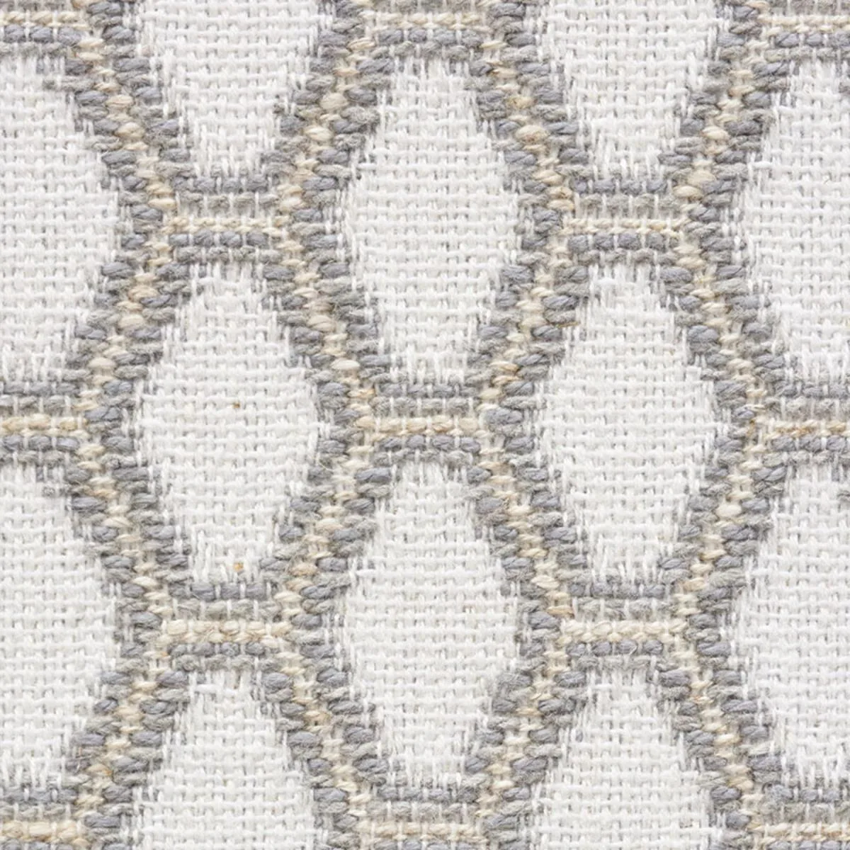 Schumacher 73423 Beehive Natural fabric swatch