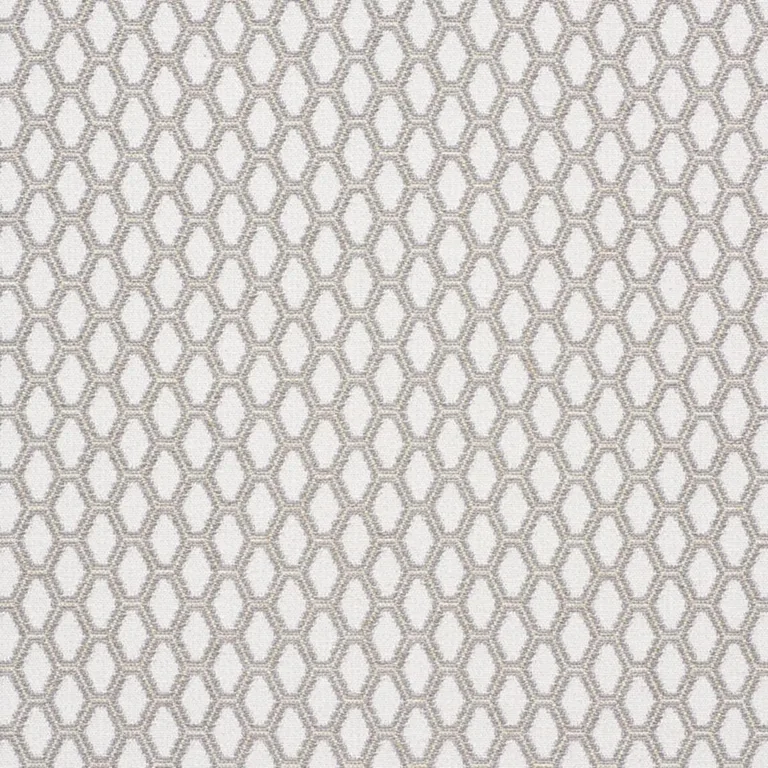 Schumacher 73423 Beehive Natural fabric swatch