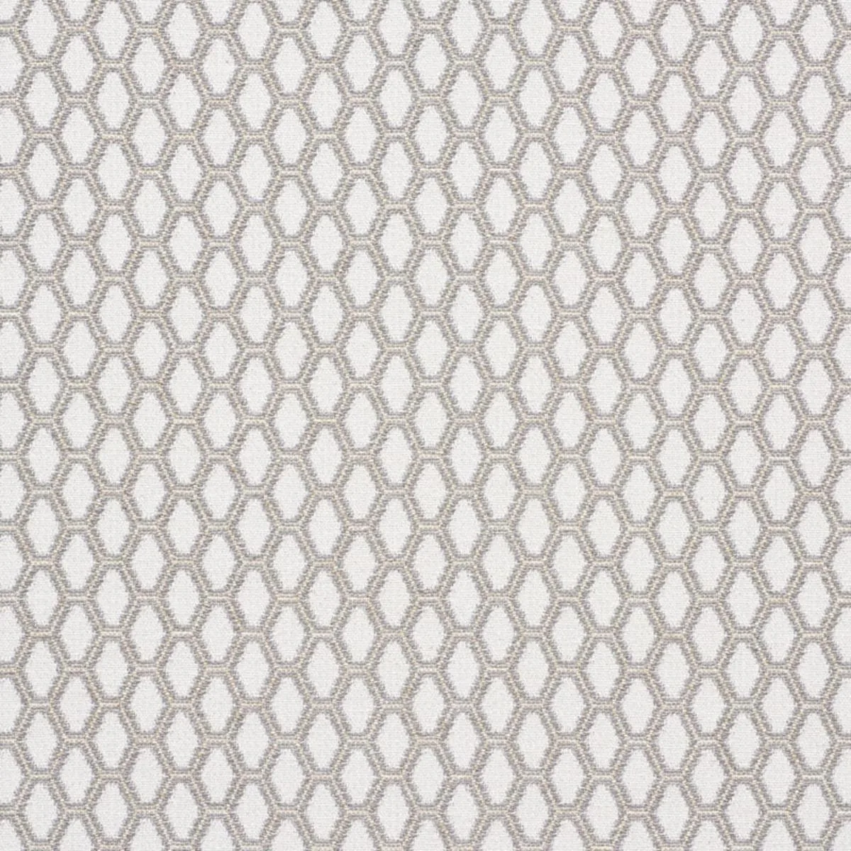 Schumacher 73423 Beehive Natural fabric swatch