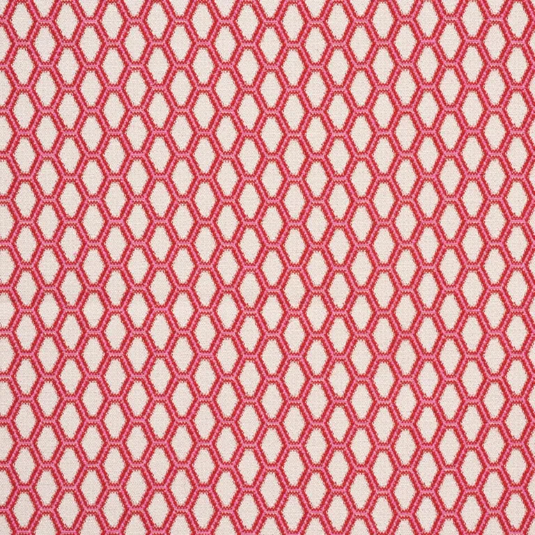 Schumacher 73421 Beehive Valentine fabric swatch