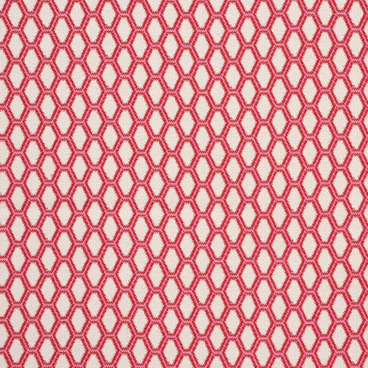 Schumacher 73421 Beehive Valentine fabric swatch