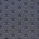Schumacher 83211 Bees Knees Cut Velvet Navy fabric swatch