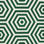 Schumacher 82311 Bees Knees Indoor/Outdoor Emerald fabric swatch