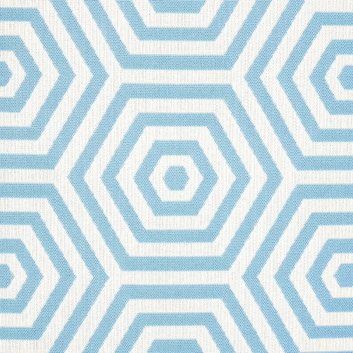 Schumacher 82310 Bees Knees Indoor/Outdoor Pool fabric swatch