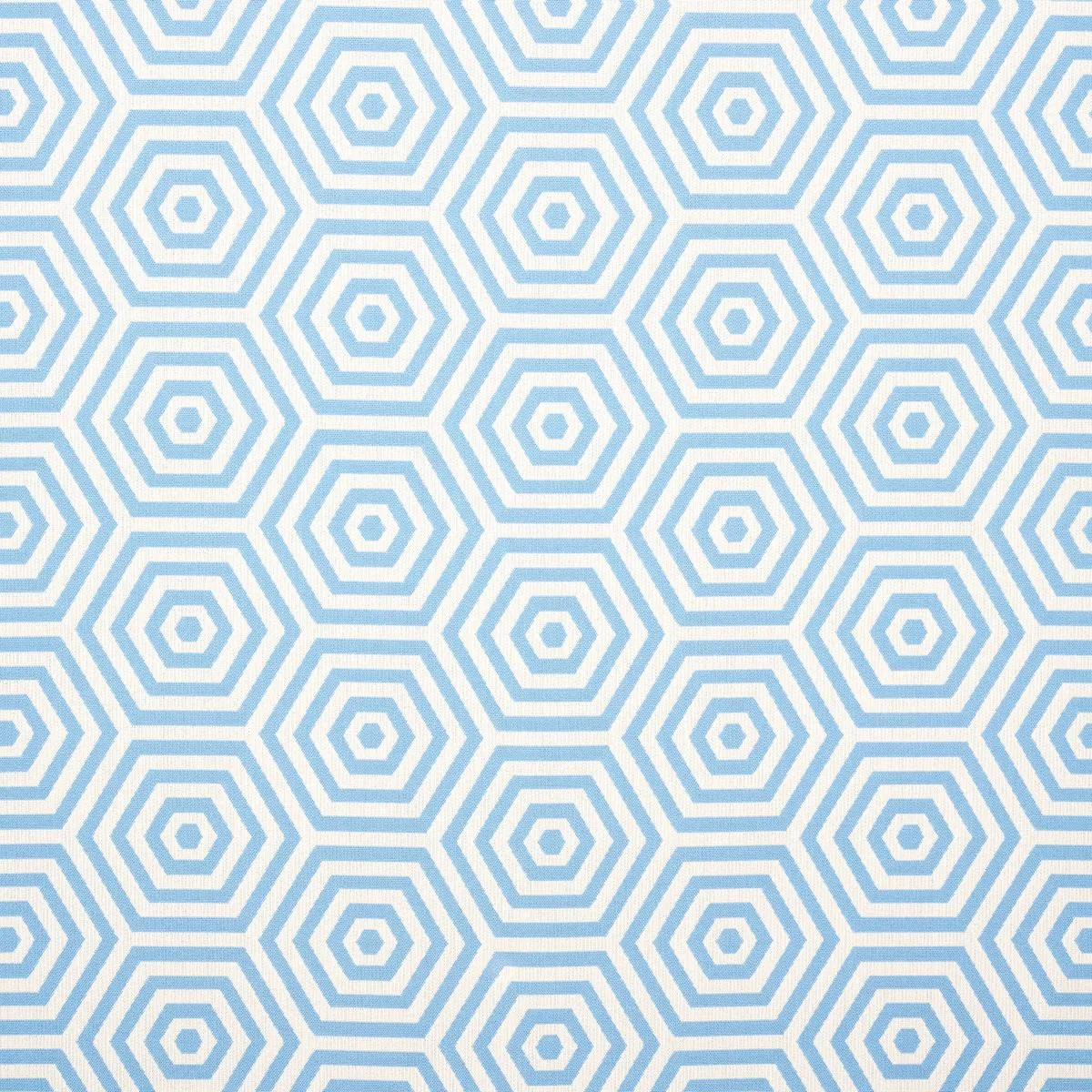 Schumacher 82310 Bees Knees Indoor/Outdoor Pool fabric swatch