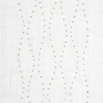 Schumacher 67990 Bella Embroidered Sheer Ivory fabric swatch