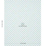 Schumacher 83050 Bellini Indoor/Outdoor Lagoon fabric swatch