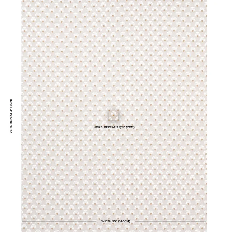 Schumacher 83051 Bellini Indoor/Outdoor Sand fabric swatch