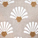Schumacher 83051 Bellini Indoor/Outdoor Sand fabric swatch