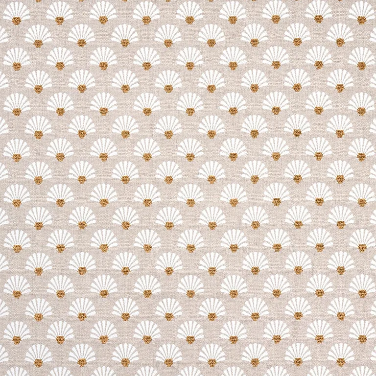 Schumacher 83051 Bellini Indoor/Outdoor Sand fabric swatch