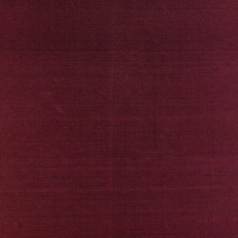 Schumacher 63800 Bellini Silk Aubergine fabric swatch