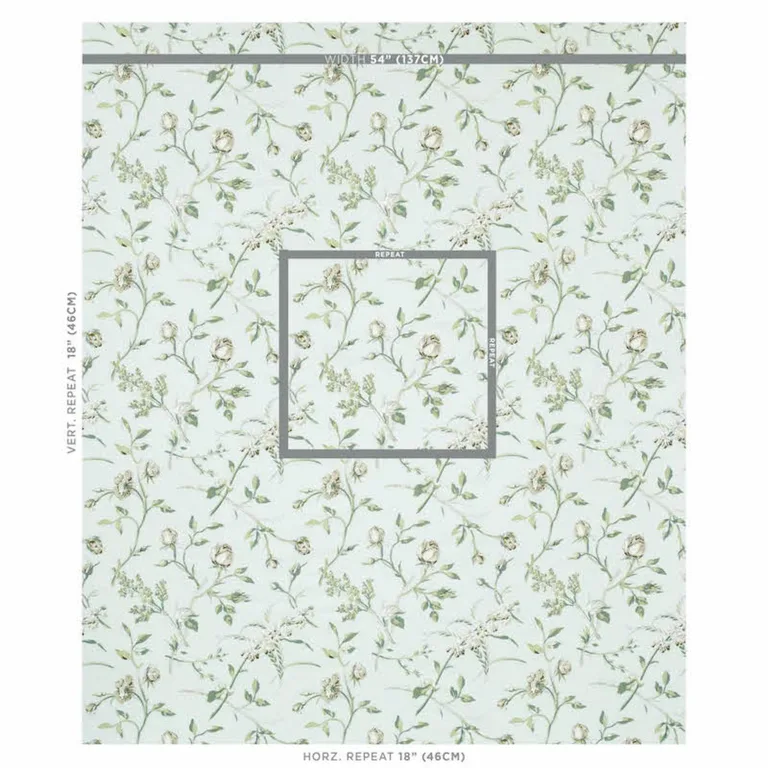 Schumacher 179620 Beluze Mineral fabric swatch