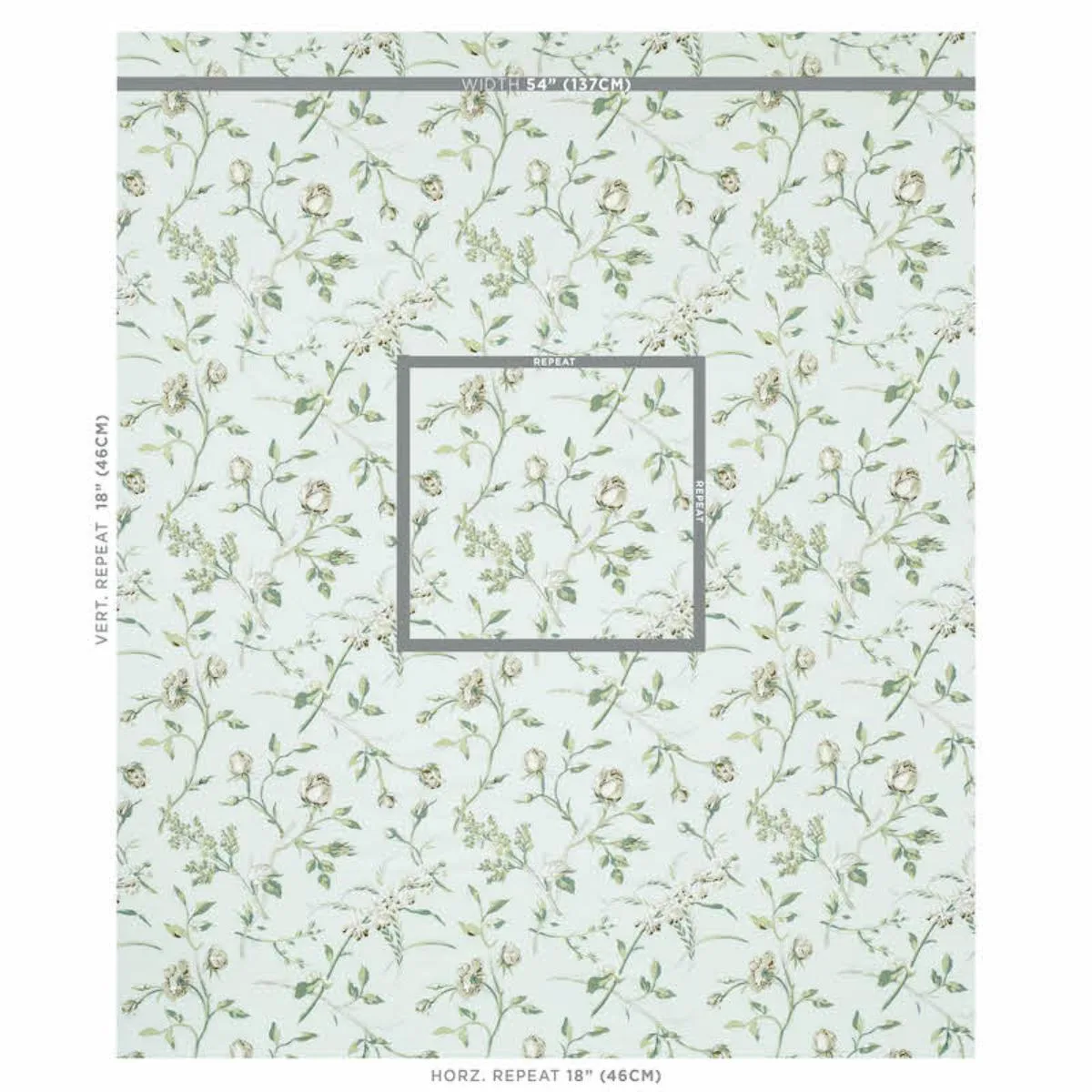 Schumacher 179620 Beluze Mineral fabric swatch
