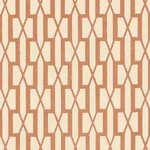 Schumacher 176116 Belvedere Burnt Orange fabric swatch