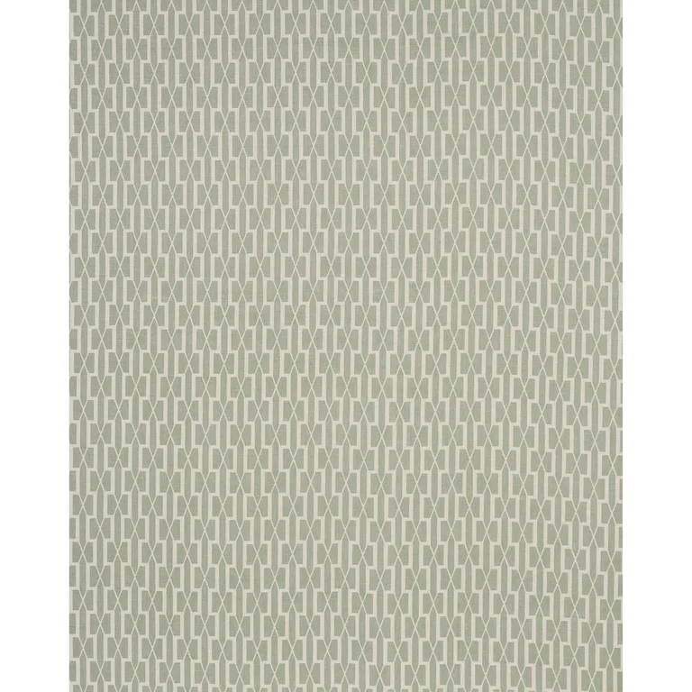 Schumacher 177192 Belvedere Celadon fabric swatch