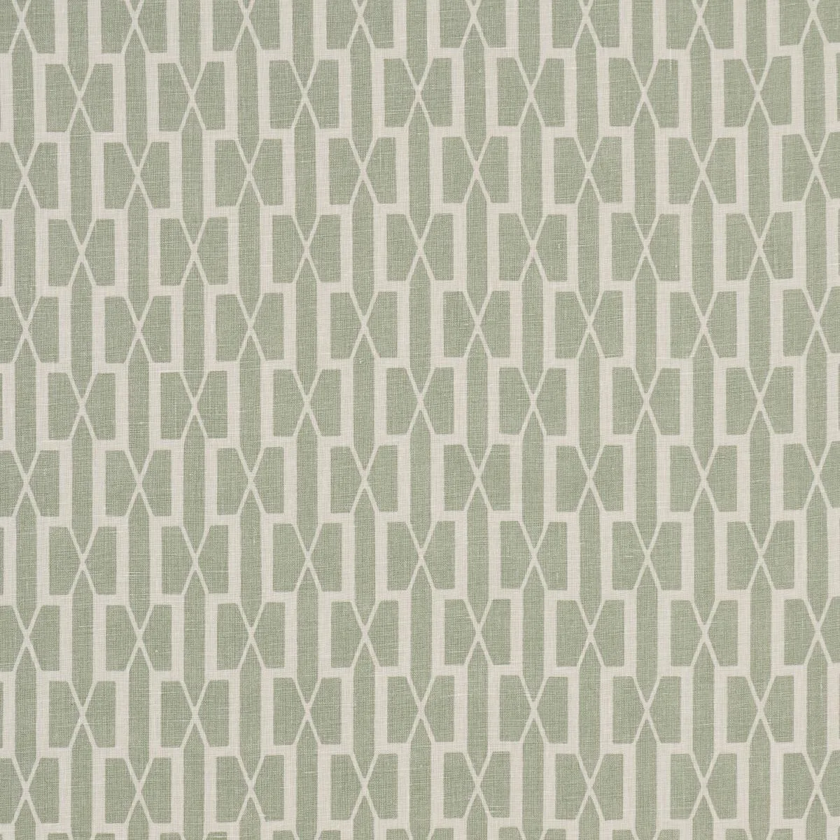 Schumacher 177192 Belvedere Celadon fabric swatch