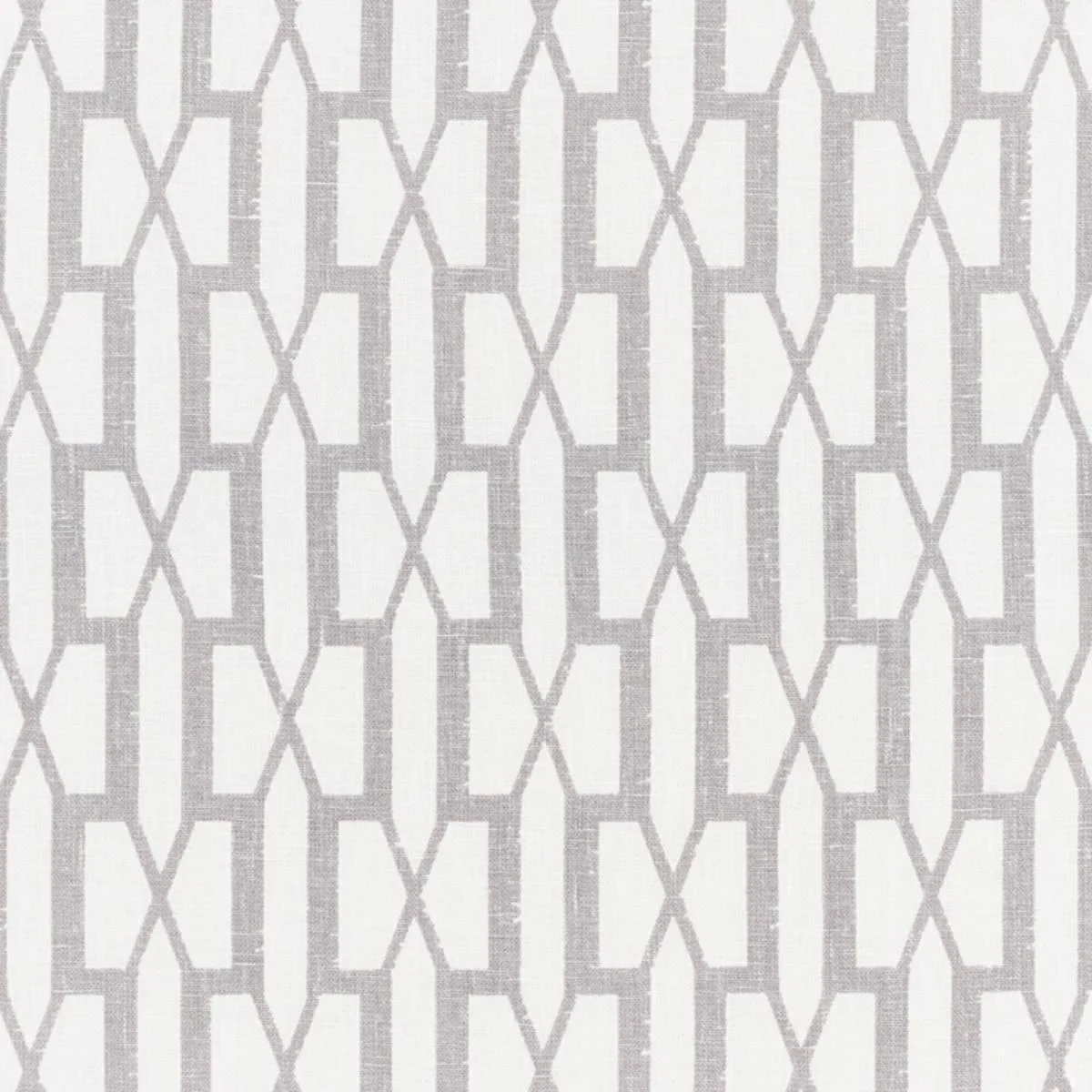 Schumacher 177190 Belvedere Grey fabric swatch