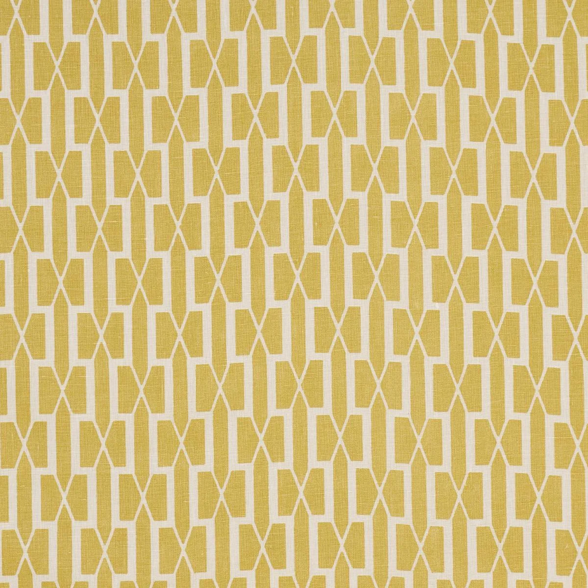Schumacher 177193 Belvedere Mimosa fabric swatch