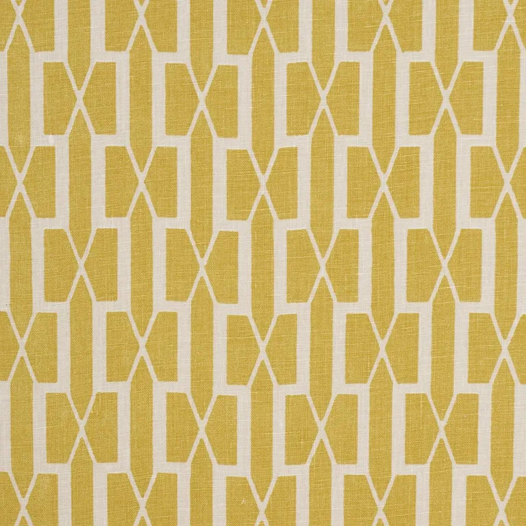 Schumacher 177193 Belvedere Mimosa fabric swatch