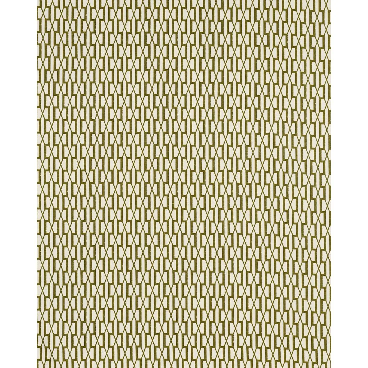 Schumacher 177191 Belvedere Olive fabric swatch