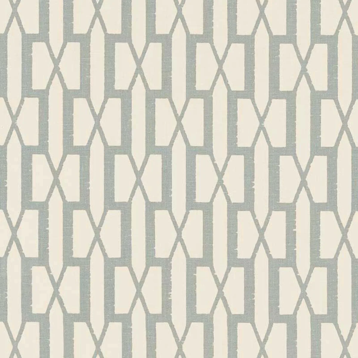 Schumacher 176114 Belvedere Orpington Blue fabric swatch