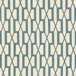 Schumacher 176115 Belvedere Peacock Blue fabric swatch