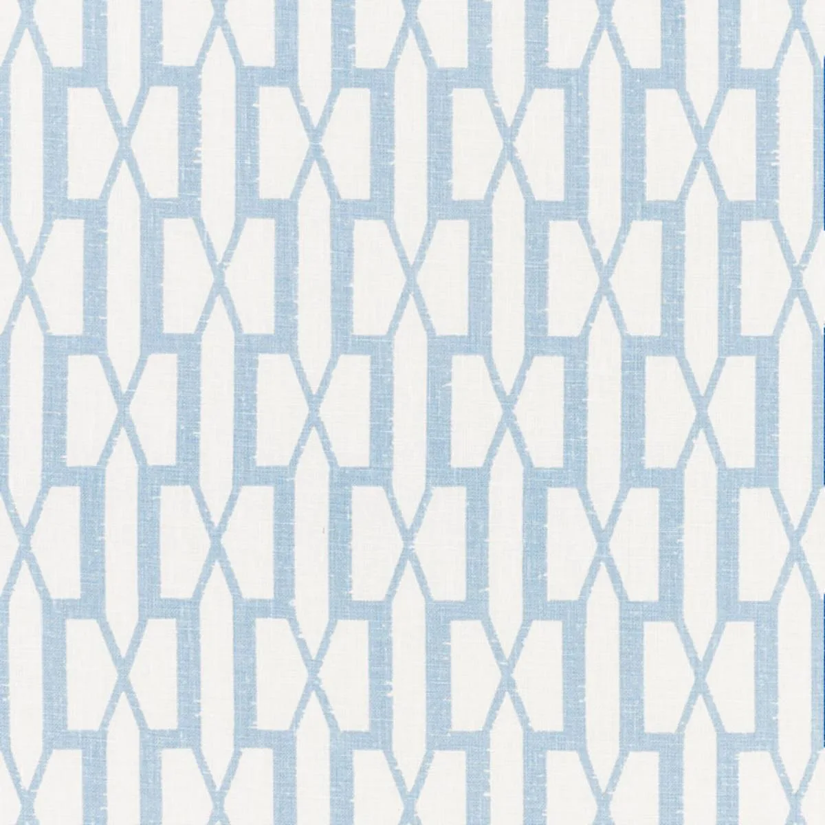 Schumacher 176119 Belvedere Sky fabric swatch