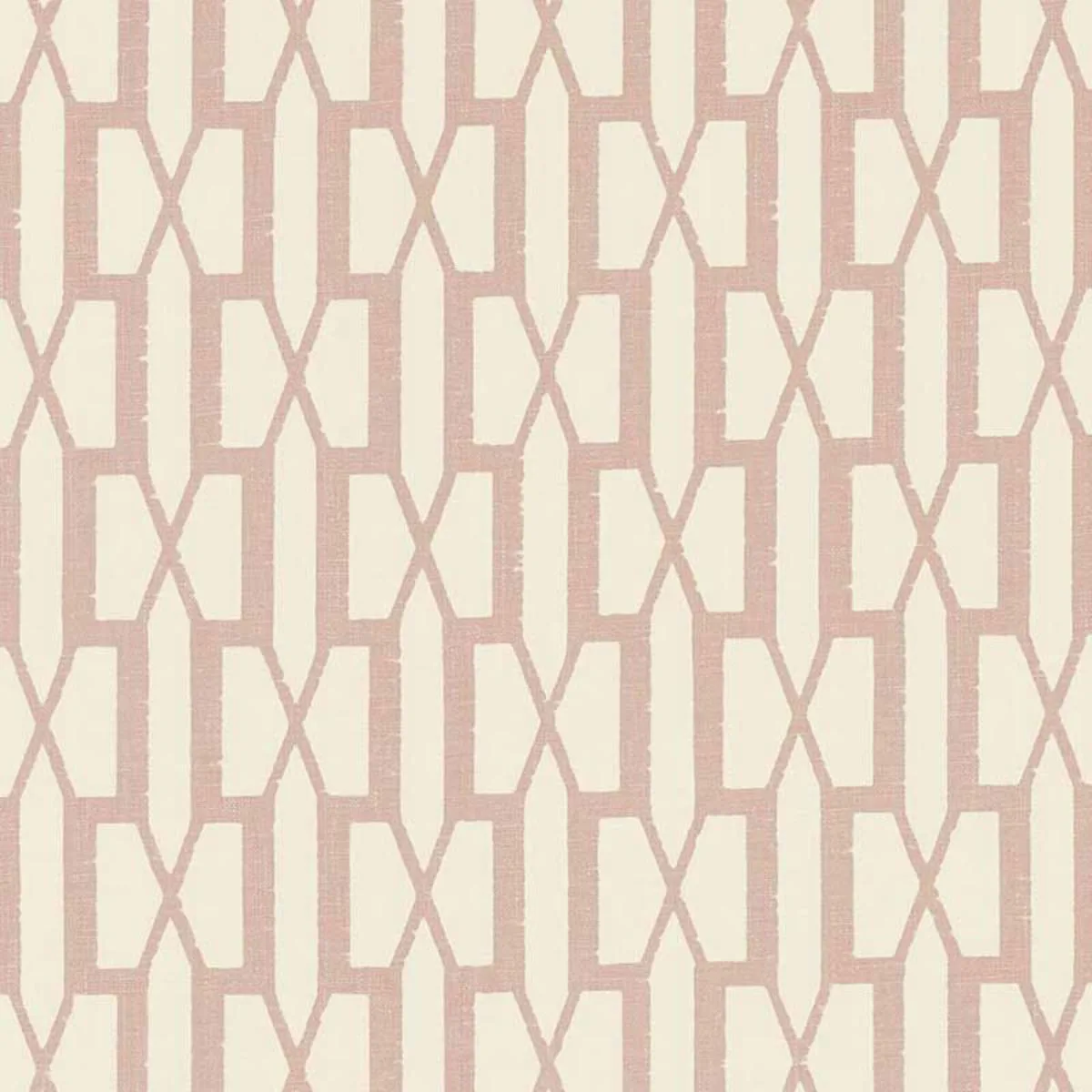 Schumacher 176111 Belvedere Temple Pink fabric swatch
