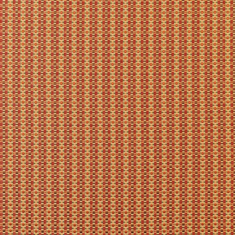 Schumacher 54032 Belvedere Weave Russet fabric swatch