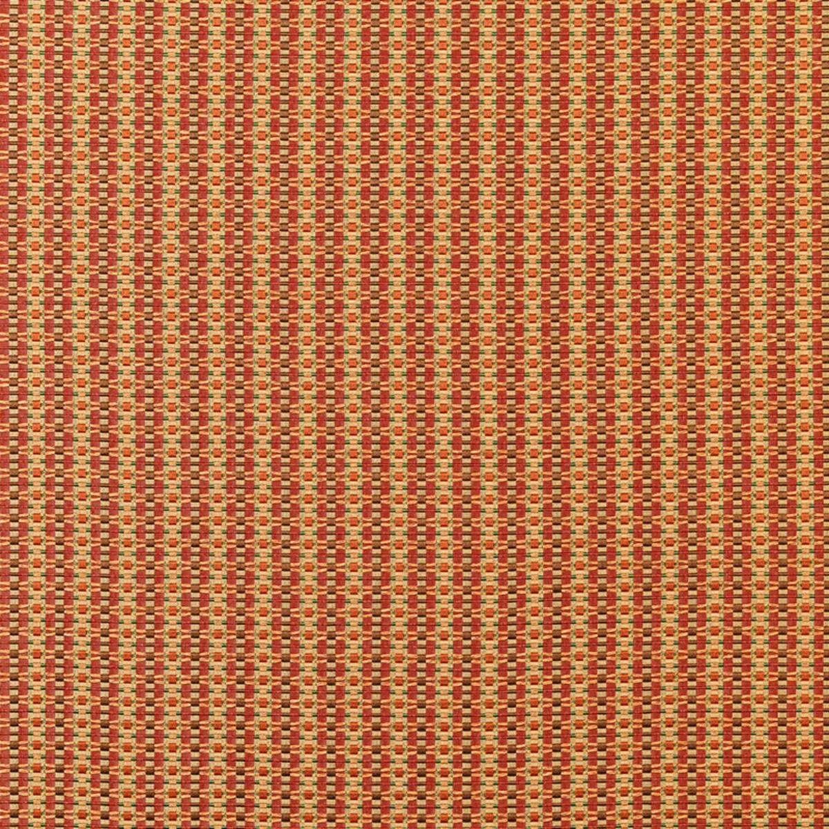 Schumacher 54032 Belvedere Weave Russet fabric swatch