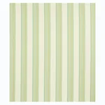 Schumacher 79150 Bendita Stripe Indoor/Outdoor Leaf fabric swatch