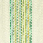 Schumacher 79150 Bendita Stripe Indoor/Outdoor Leaf fabric swatch