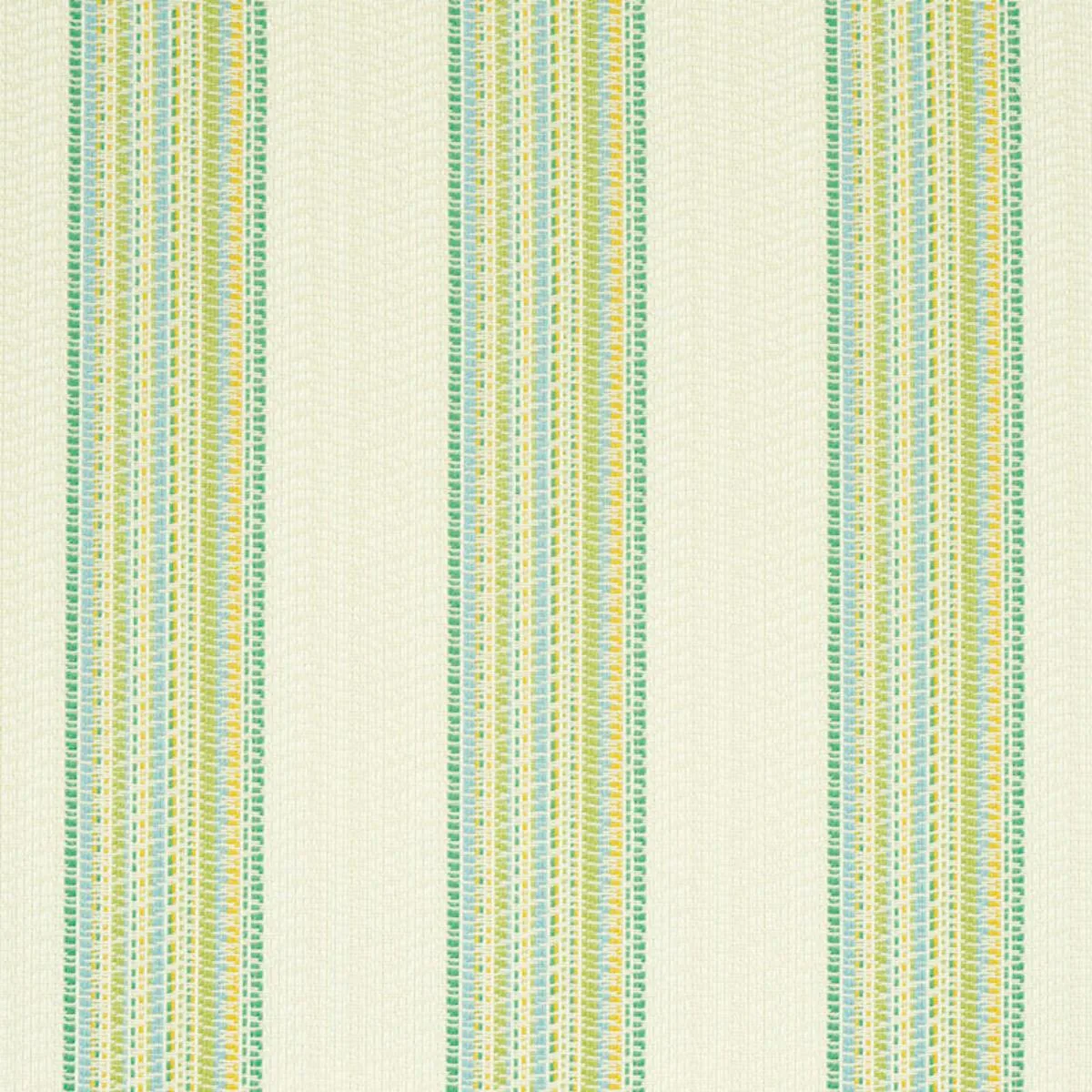 Schumacher 79150 Bendita Stripe Indoor/Outdoor Leaf fabric swatch