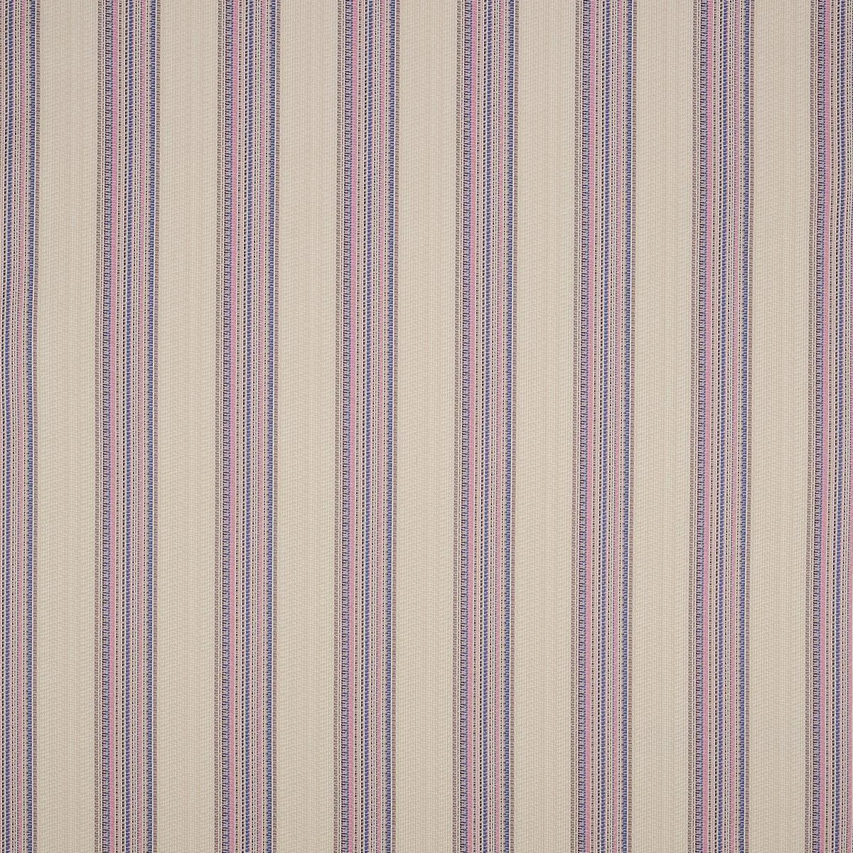 Schumacher 79154 Bendita Stripe Indoor/Outdoor Lilac fabric swatch