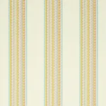 Schumacher 79151 Bendita Stripe Indoor/Outdoor Multi fabric swatch