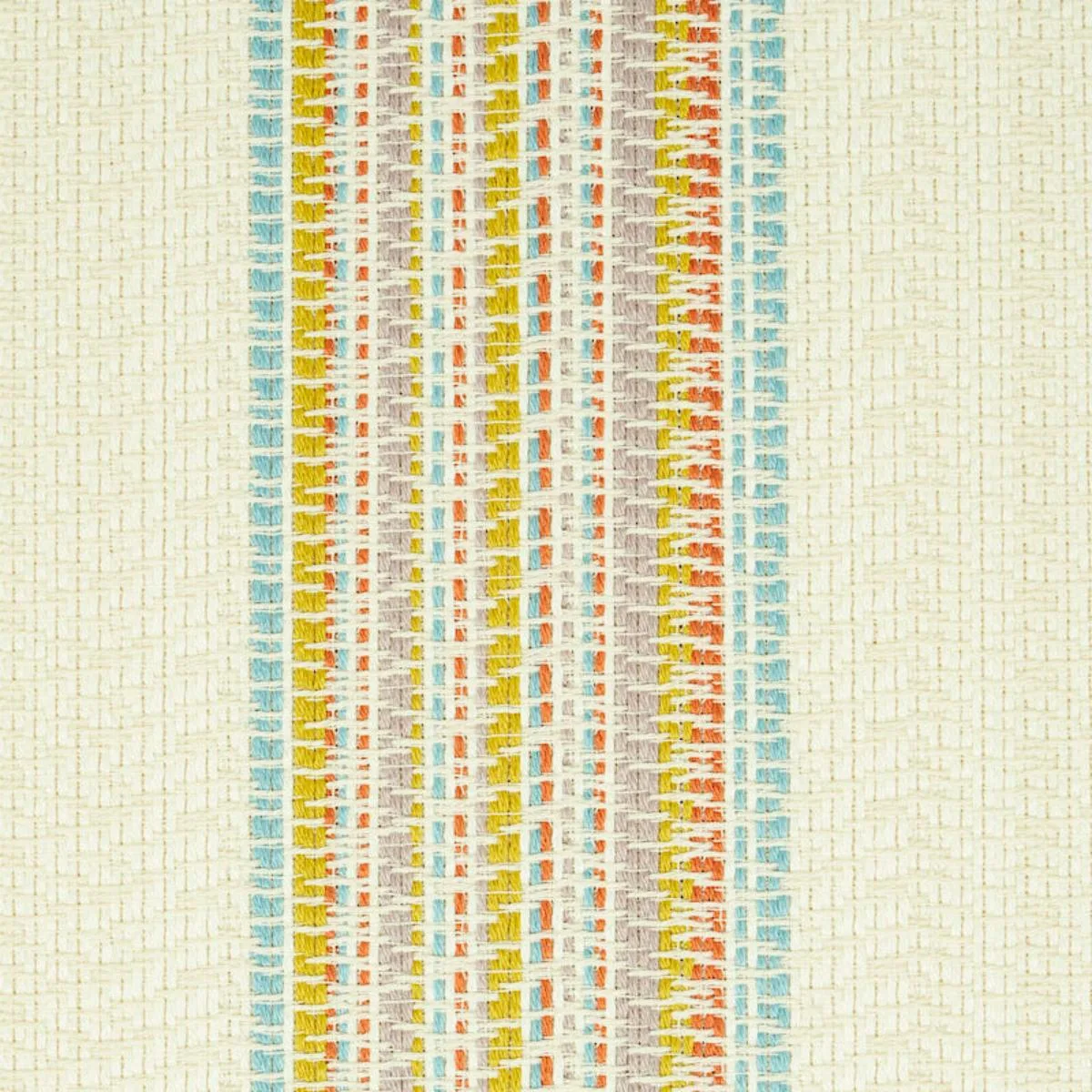 Schumacher 79151 Bendita Stripe Indoor/Outdoor Multi fabric swatch